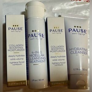 Pause Well-Aging Discovery Kit skin care kit 4 pieces